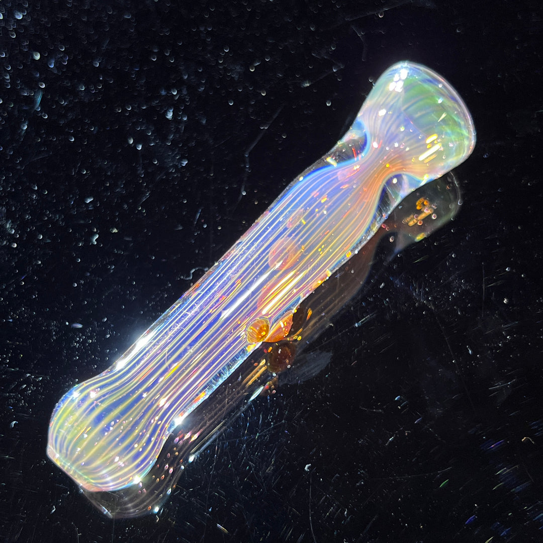 Comtrex Gold Fume Chillum Glass Pipe Schutz Glass   