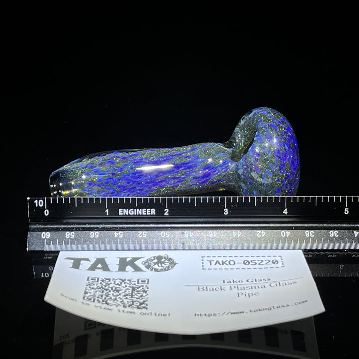 Black Plasma Glass Pipe Glass Pipe Tako Glass   