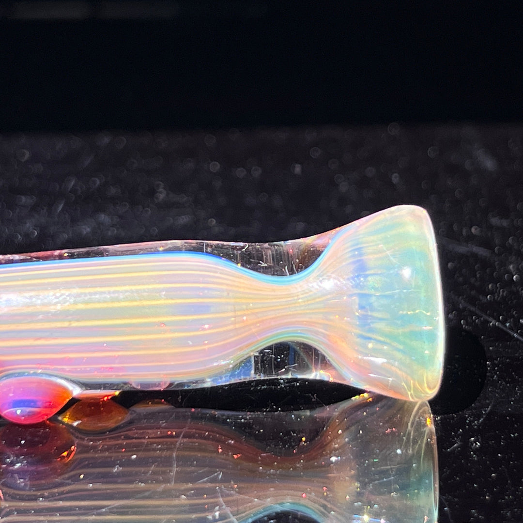 Comtrex Gold Fume Chillum Glass Pipe Schutz Glass   