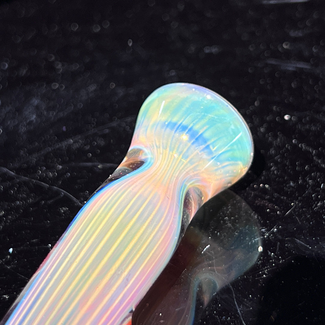 Comtrex Gold Fume Chillum Glass Pipe Schutz Glass   