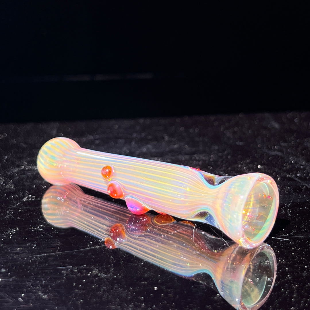 Comtrex Gold Fume Chillum Glass Pipe Schutz Glass   