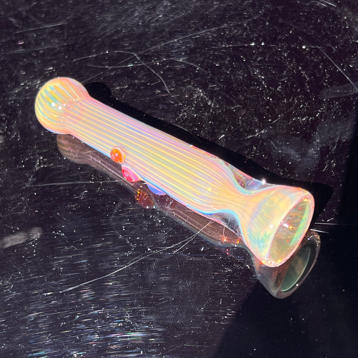 Comtrex Gold Fume Chillum Glass Pipe Schutz Glass   