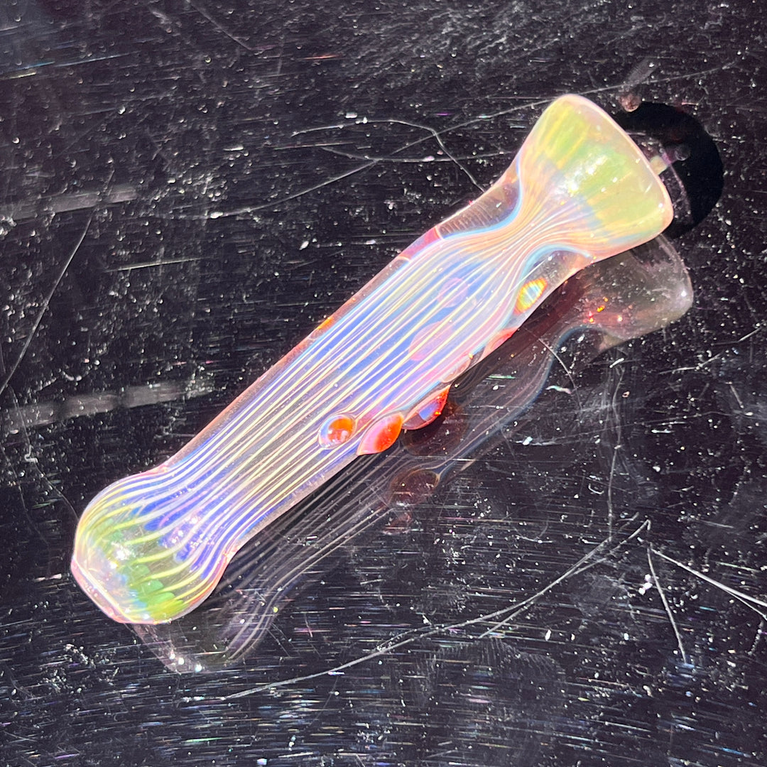 Comtrex Gold Fume Chillum Glass Pipe Schutz Glass   