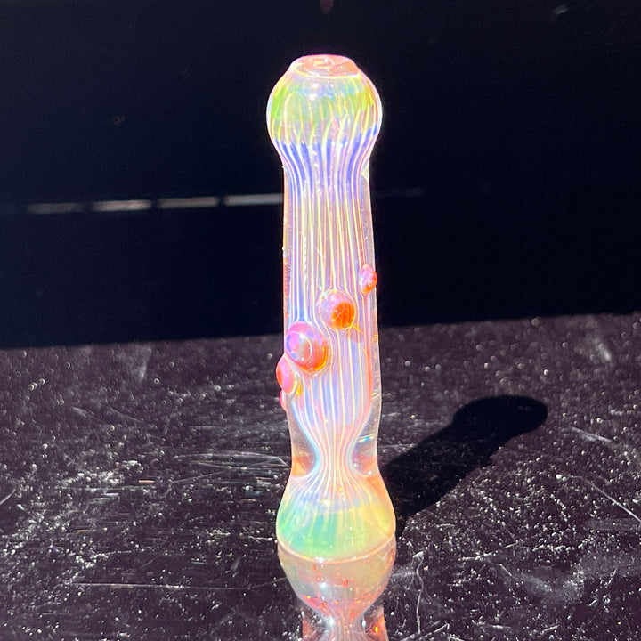 Comtrex Gold Fume Chillum Glass Pipe Schutz Glass   