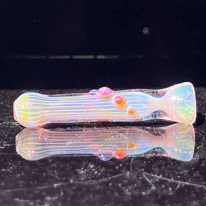 Comtrex Gold Fume Chillum Glass Pipe Schutz Glass   