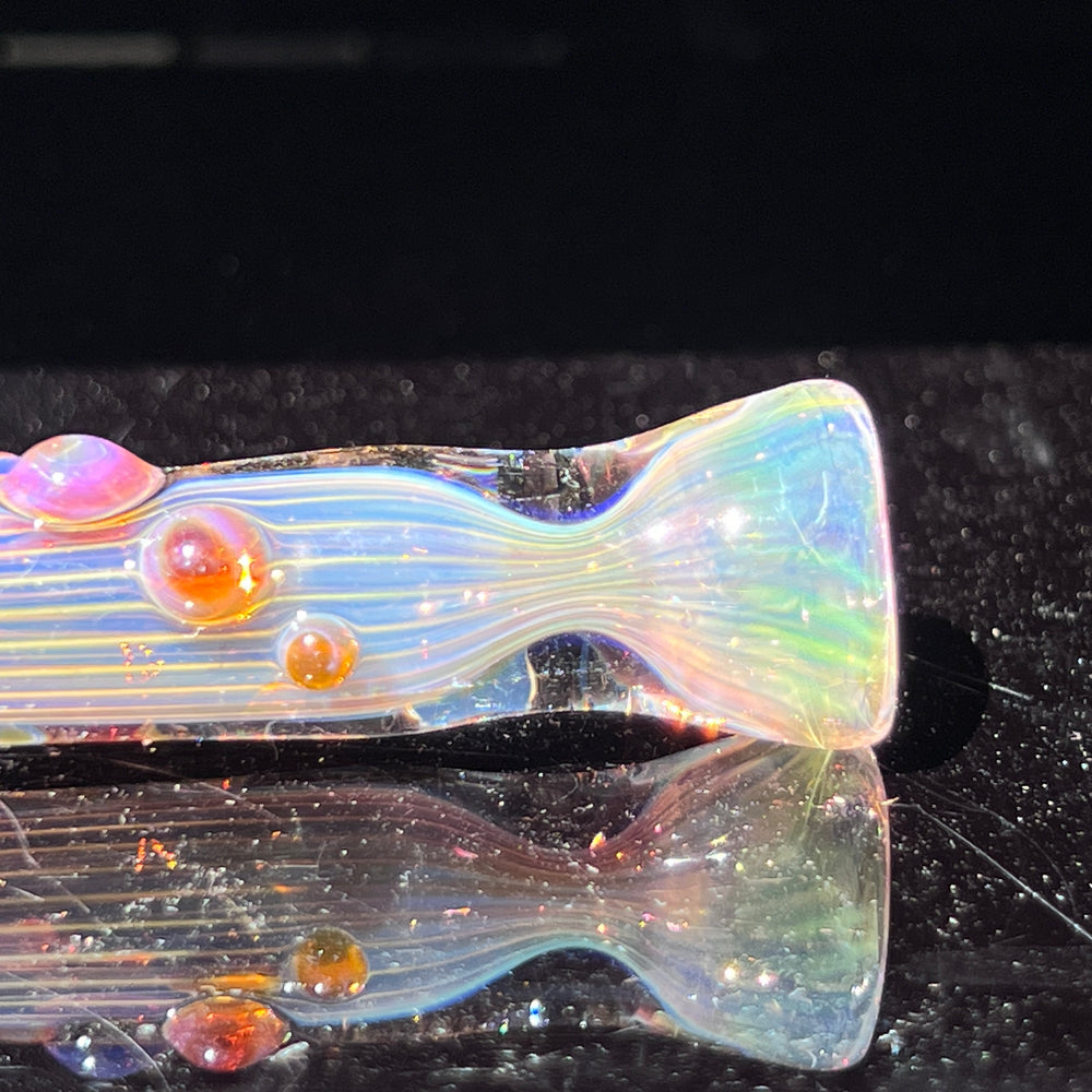 Comtrex Gold Fume Chillum Glass Pipe Schutz Glass   