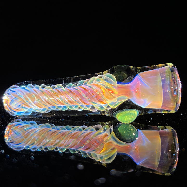 Thick Fume Chillum 4 Glass Pipe Chuck Glass   