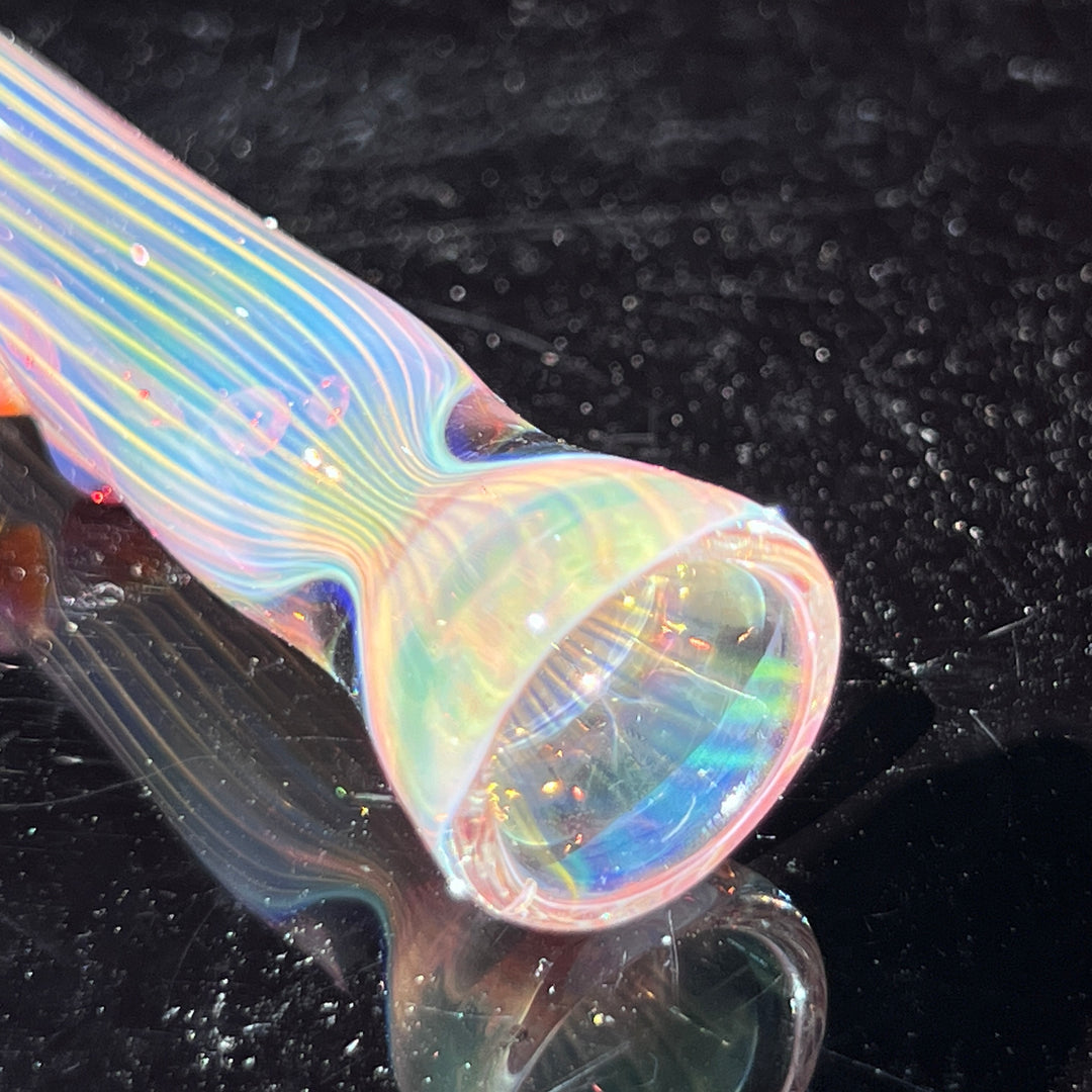 Comtrex Gold Fume Chillum Glass Pipe Schutz Glass   