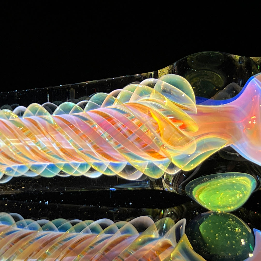 Thick Fume Chillum 4 Glass Pipe Chuck Glass   