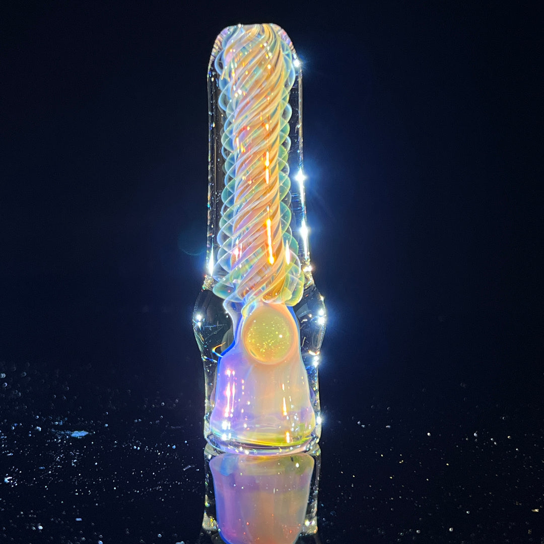 Thick Fume Chillum 4 Glass Pipe Chuck Glass   