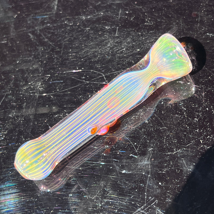 Comtrex Gold Fume Chillum Glass Pipe Schutz Glass   