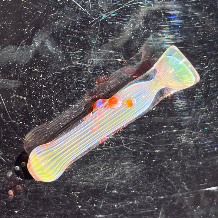 Comtrex Gold Fume Chillum Glass Pipe Schutz Glass   