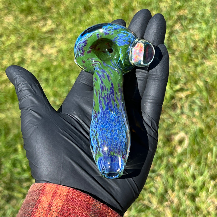 Purple Haze Sparkle Opal Pipe Glass Pipe Tako Glass   