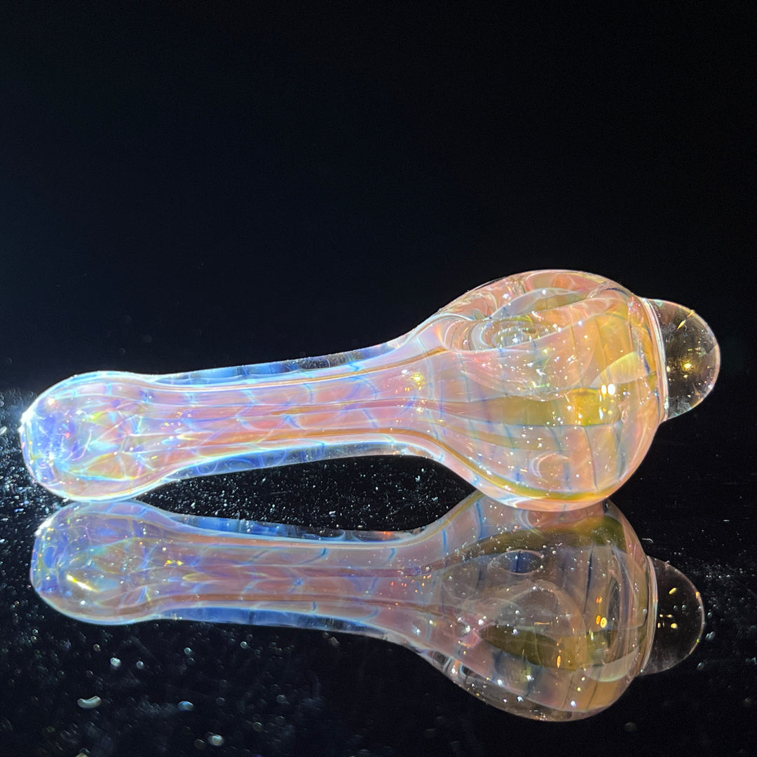 Coil I.O. Fumed Spoon Glass Pipe Schutz Glass   