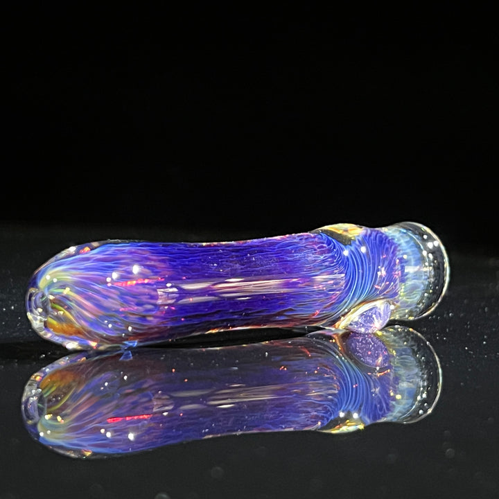 Thick Purple Chillum Glass Pipe Chuck Glass