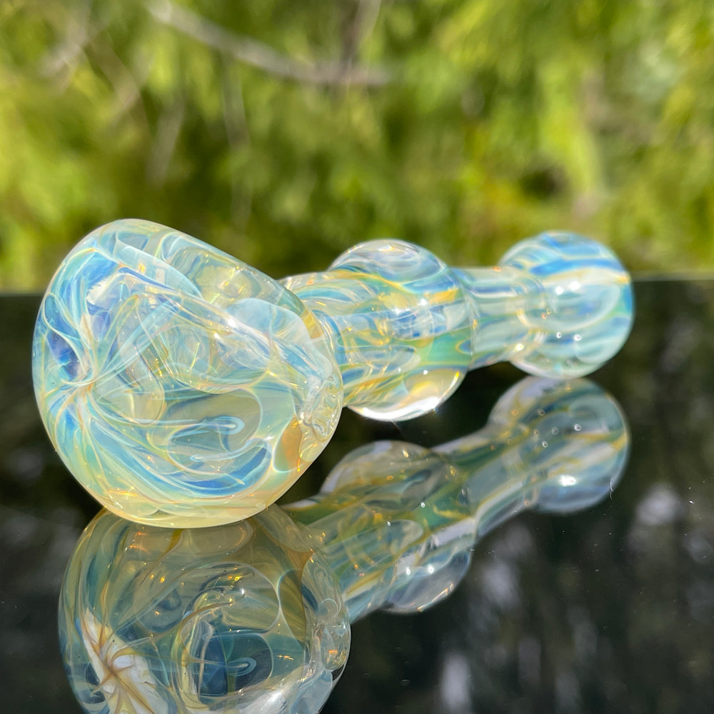 Ghost Flame Maria Pipe Glass Pipe Tiny Mike