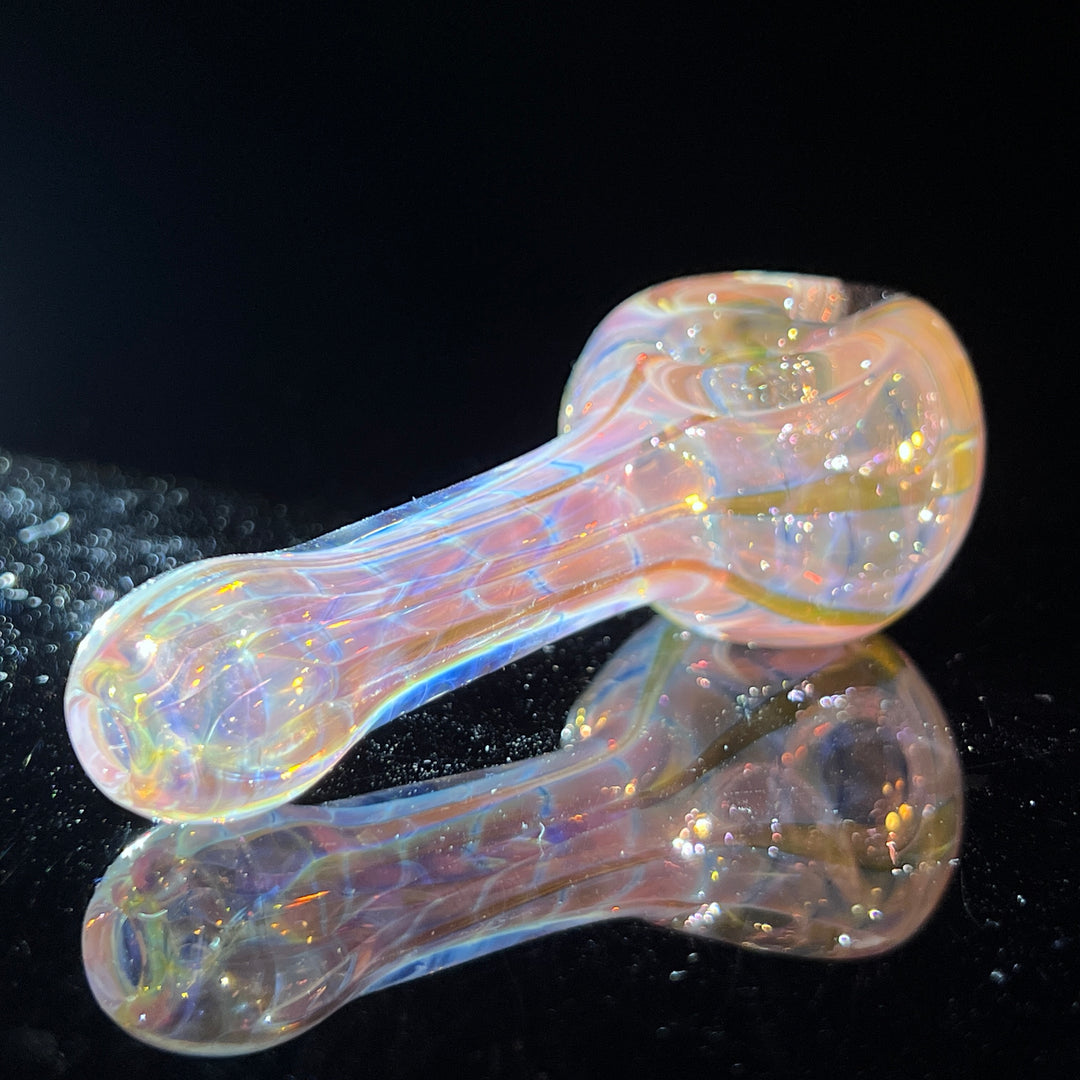 Coil I.O. Fumed Spoon Glass Pipe Schutz Glass   