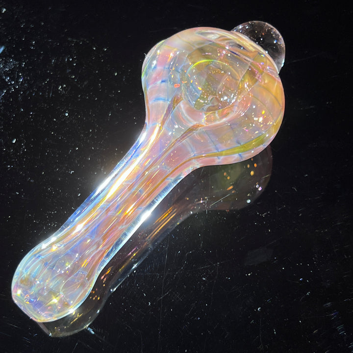 Coil I.O. Fumed Spoon Glass Pipe Schutz Glass   