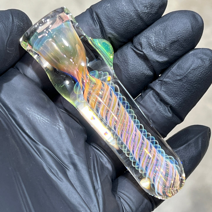 Thick Fume Chillum 5 Glass Pipe Chuck Glass   