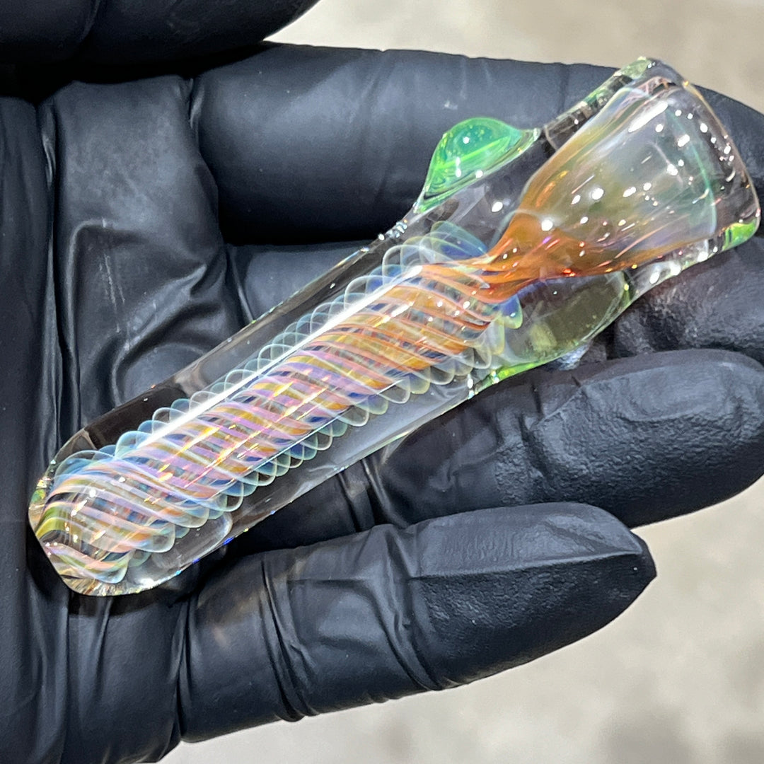 Thick Fume Chillum 5 Glass Pipe Chuck Glass   