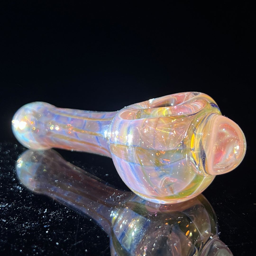 Coil I.O. Fumed Spoon Glass Pipe Schutz Glass   