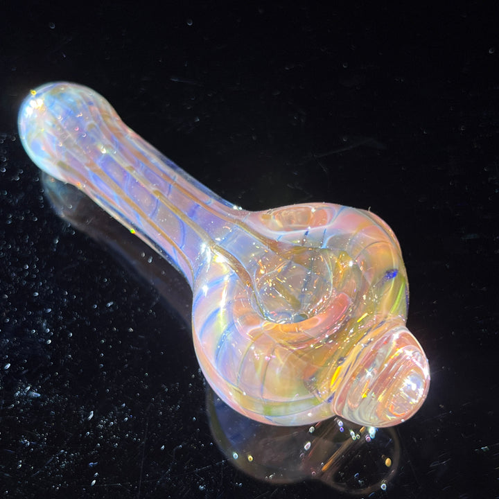 Coil I.O. Fumed Spoon Glass Pipe Schutz Glass   