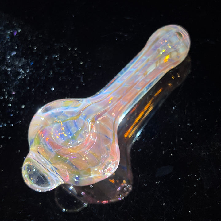 Coil I.O. Fumed Spoon Glass Pipe Schutz Glass   