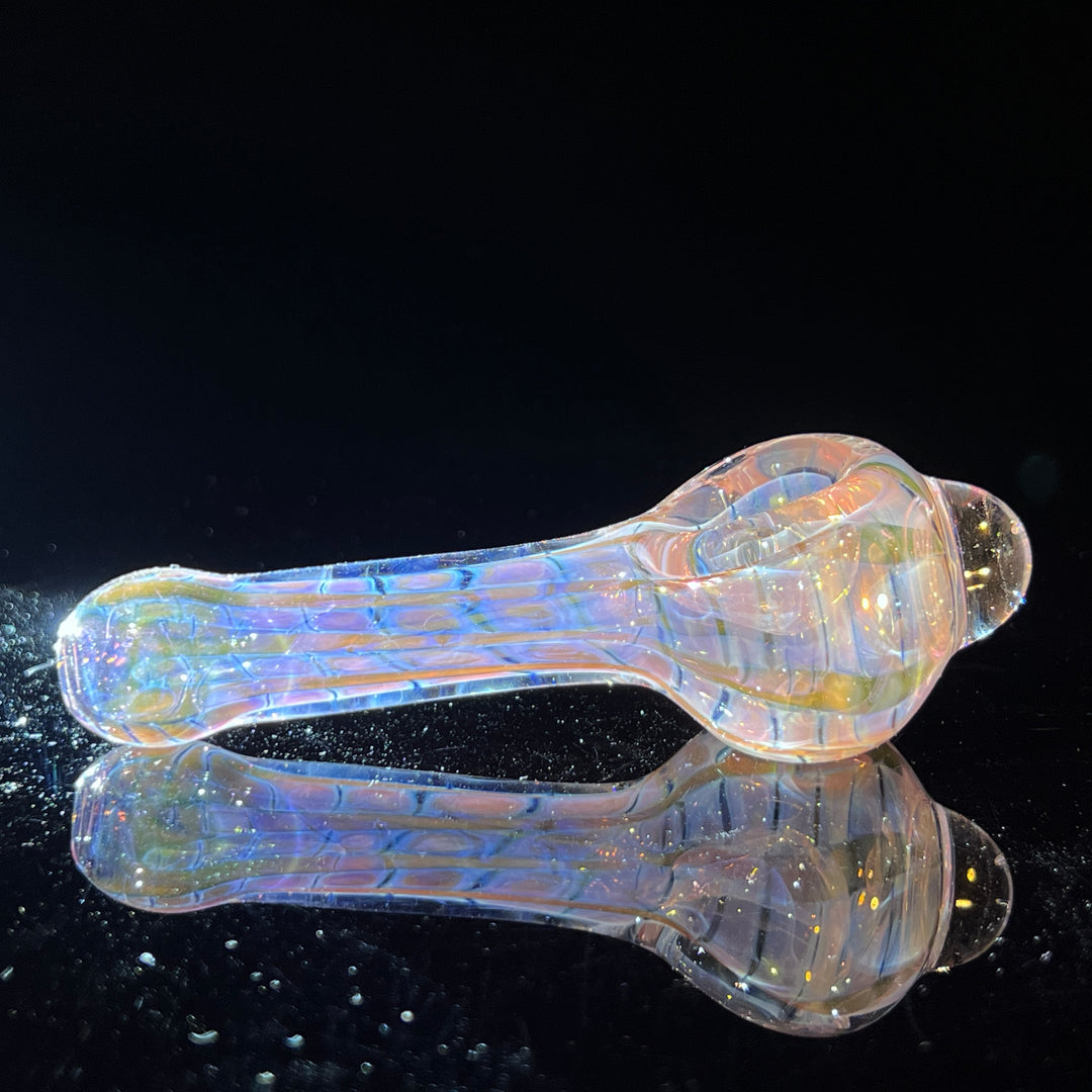 Coil I.O. Fumed Spoon Glass Pipe Schutz Glass   