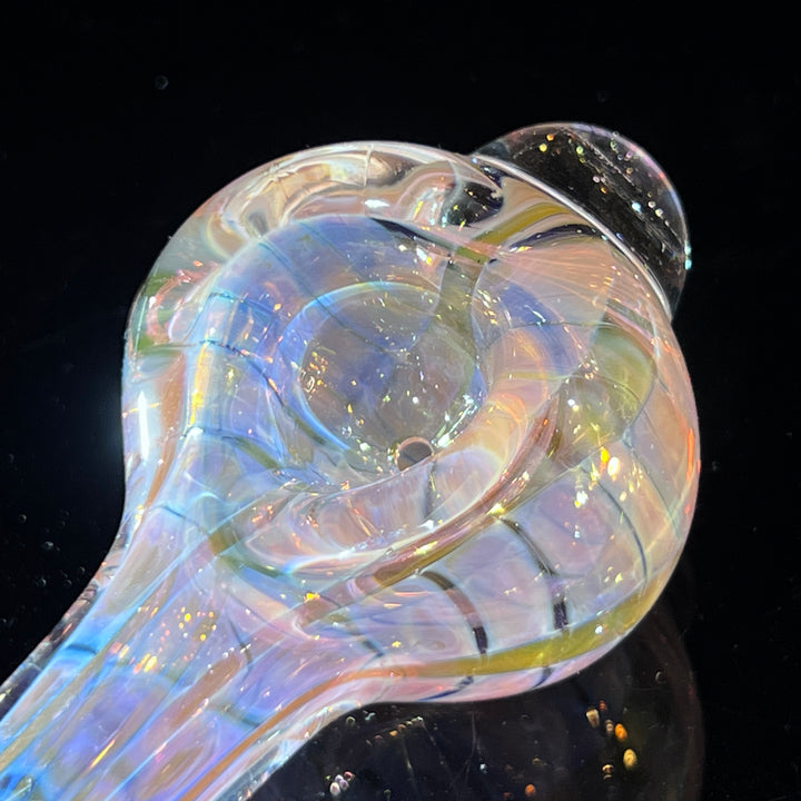 Coil I.O. Fumed Spoon Glass Pipe Schutz Glass   