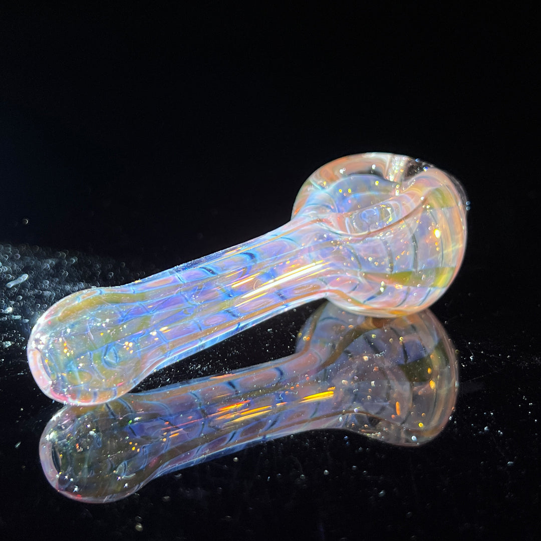 Coil I.O. Fumed Spoon Glass Pipe Schutz Glass   