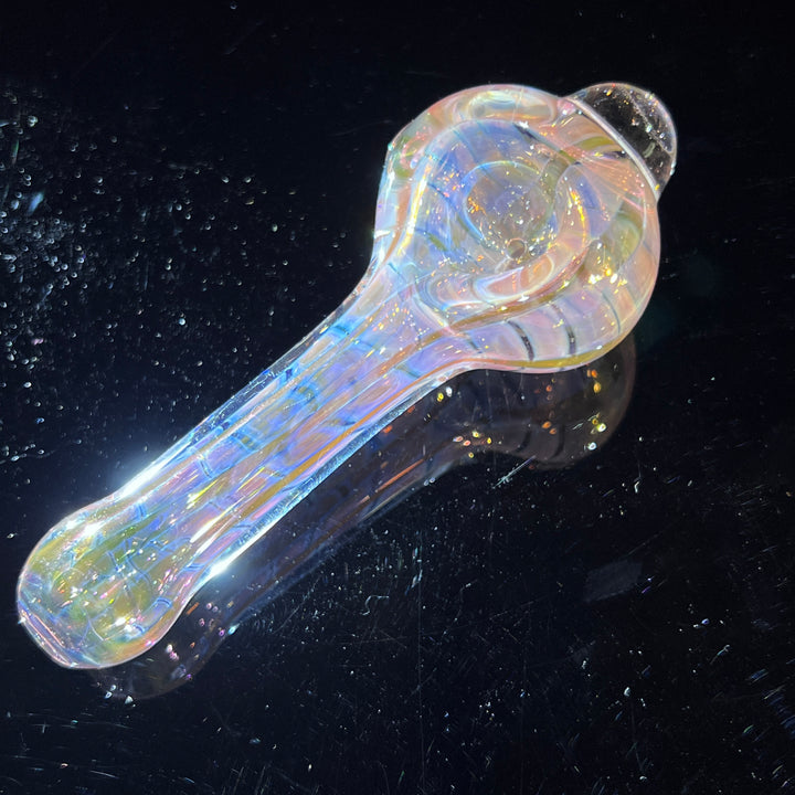 Coil I.O. Fumed Spoon Glass Pipe Schutz Glass   