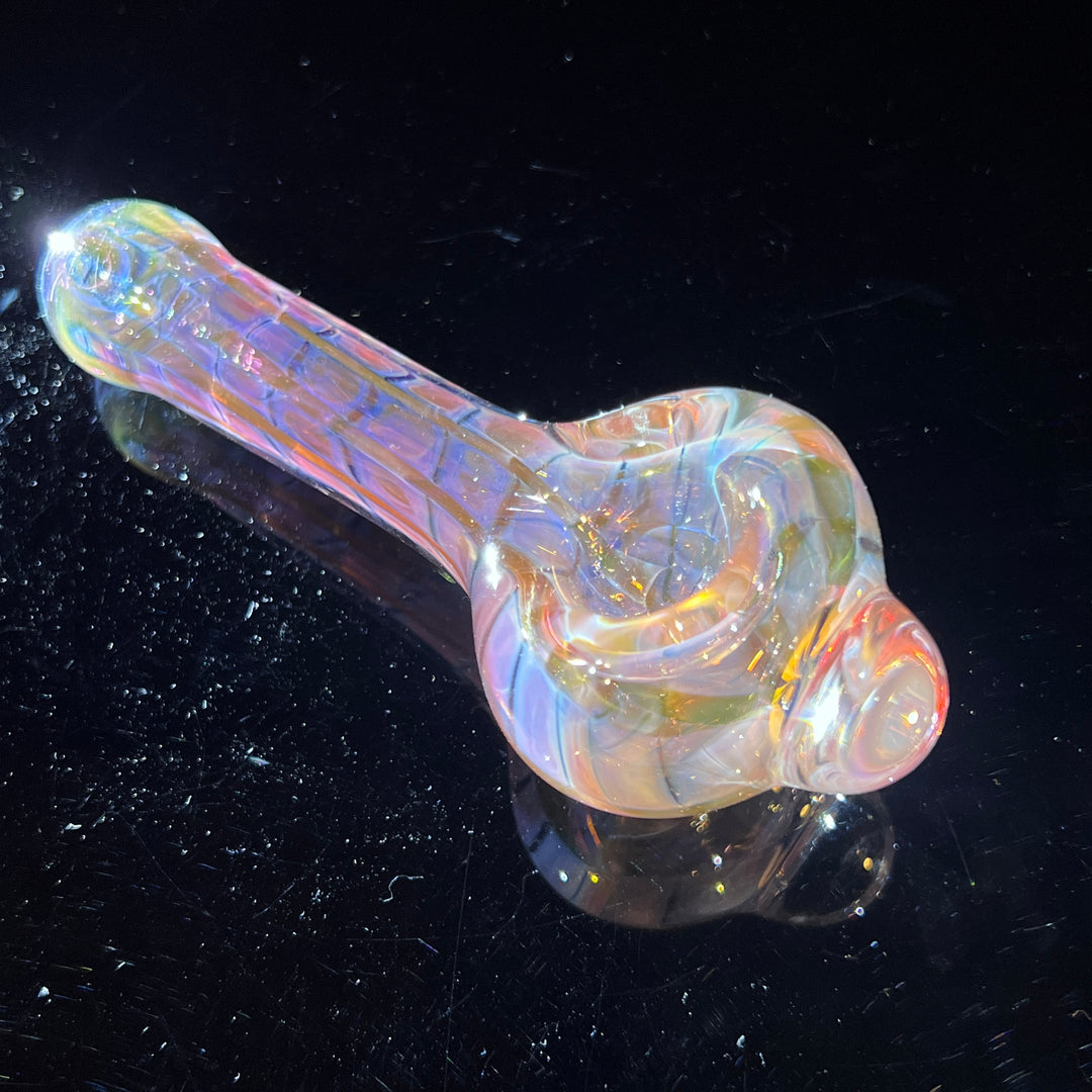 Coil I.O. Fumed Spoon Glass Pipe Schutz Glass   