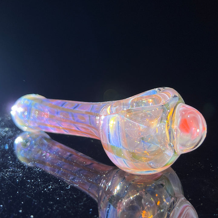 Coil I.O. Fumed Spoon Glass Pipe Schutz Glass   