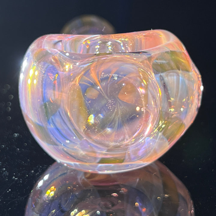 Coil I.O. Fumed Spoon Glass Pipe Schutz Glass   