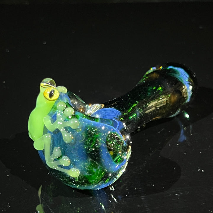 Green Frog Pipe Glass Pipe Beezy Glass   