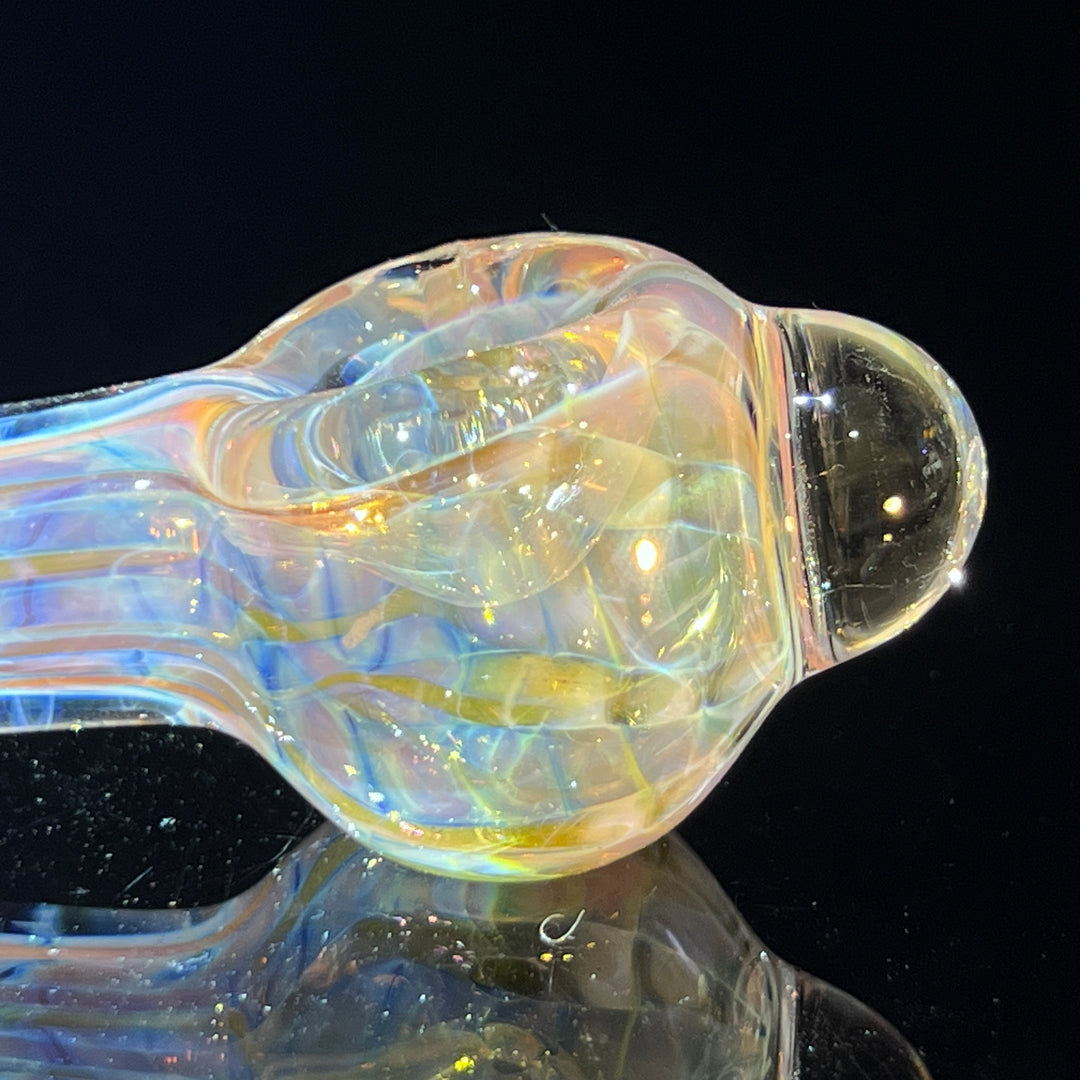 Coil I.O. Fumed Spoon Glass Pipe Schutz Glass   