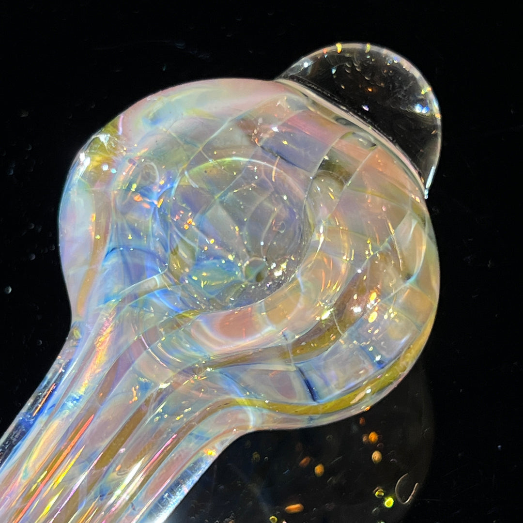 Coil I.O. Fumed Spoon Glass Pipe Schutz Glass   