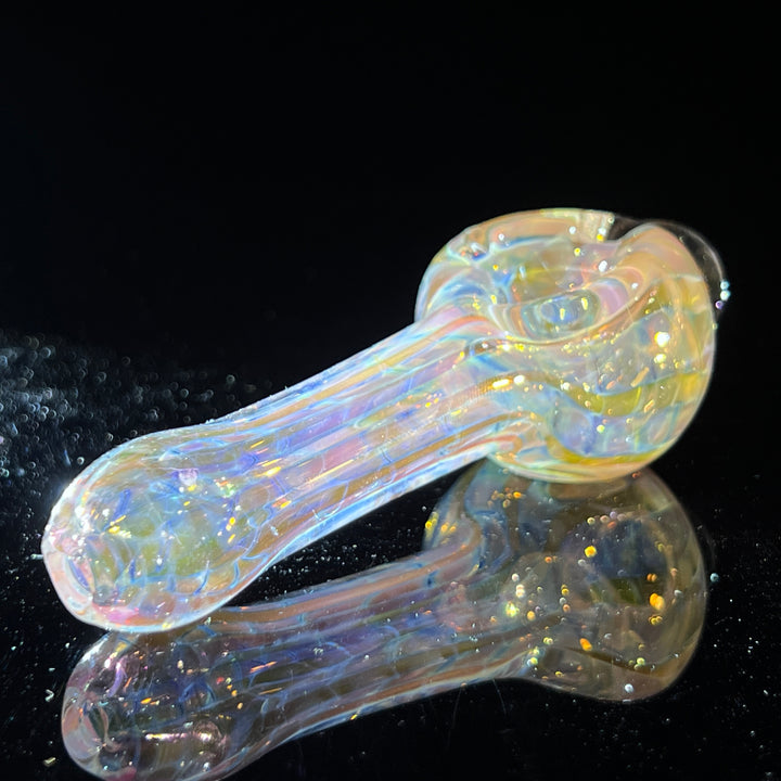 Coil I.O. Fumed Spoon Glass Pipe Schutz Glass   