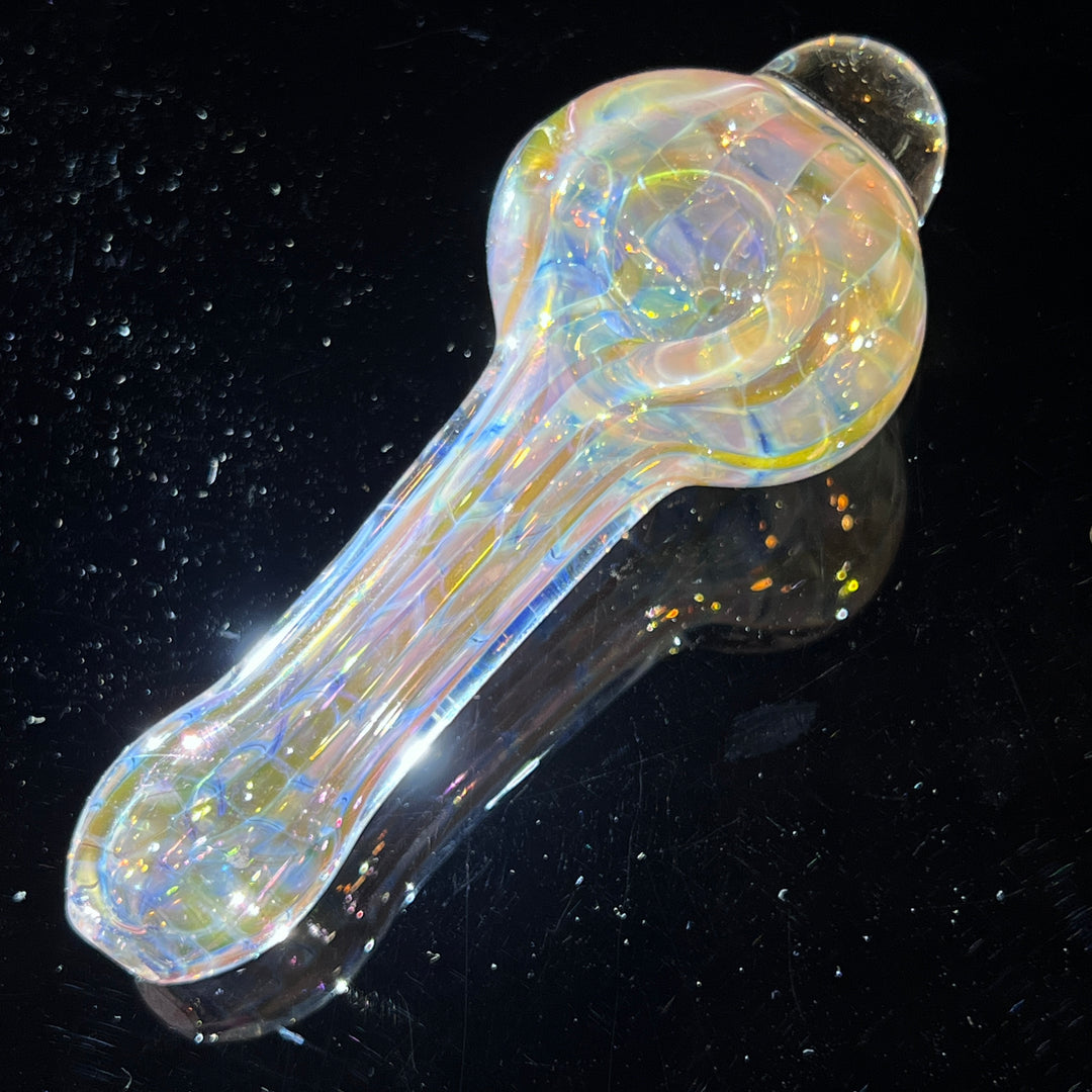 Coil I.O. Fumed Spoon Glass Pipe Schutz Glass   