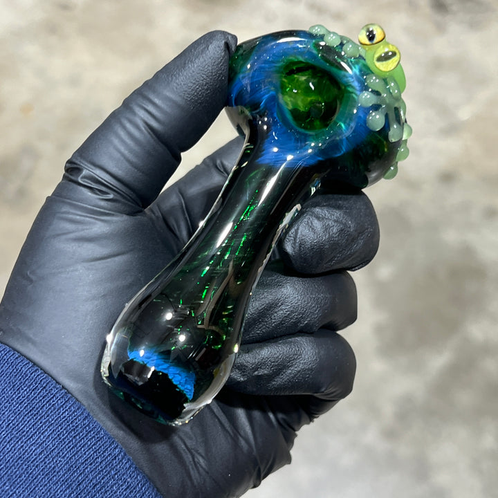 Green Frog Pipe Glass Pipe Beezy Glass   