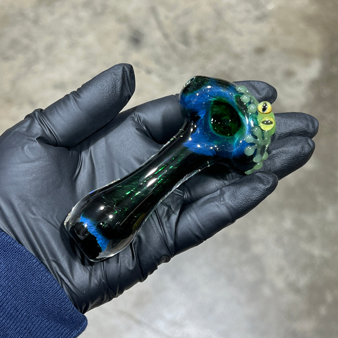 Green Frog Pipe Glass Pipe Beezy Glass   