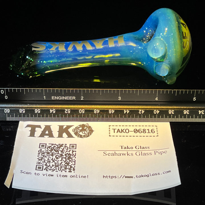 Seahawks Glass Pipe Glass Pipe Tako Glass   