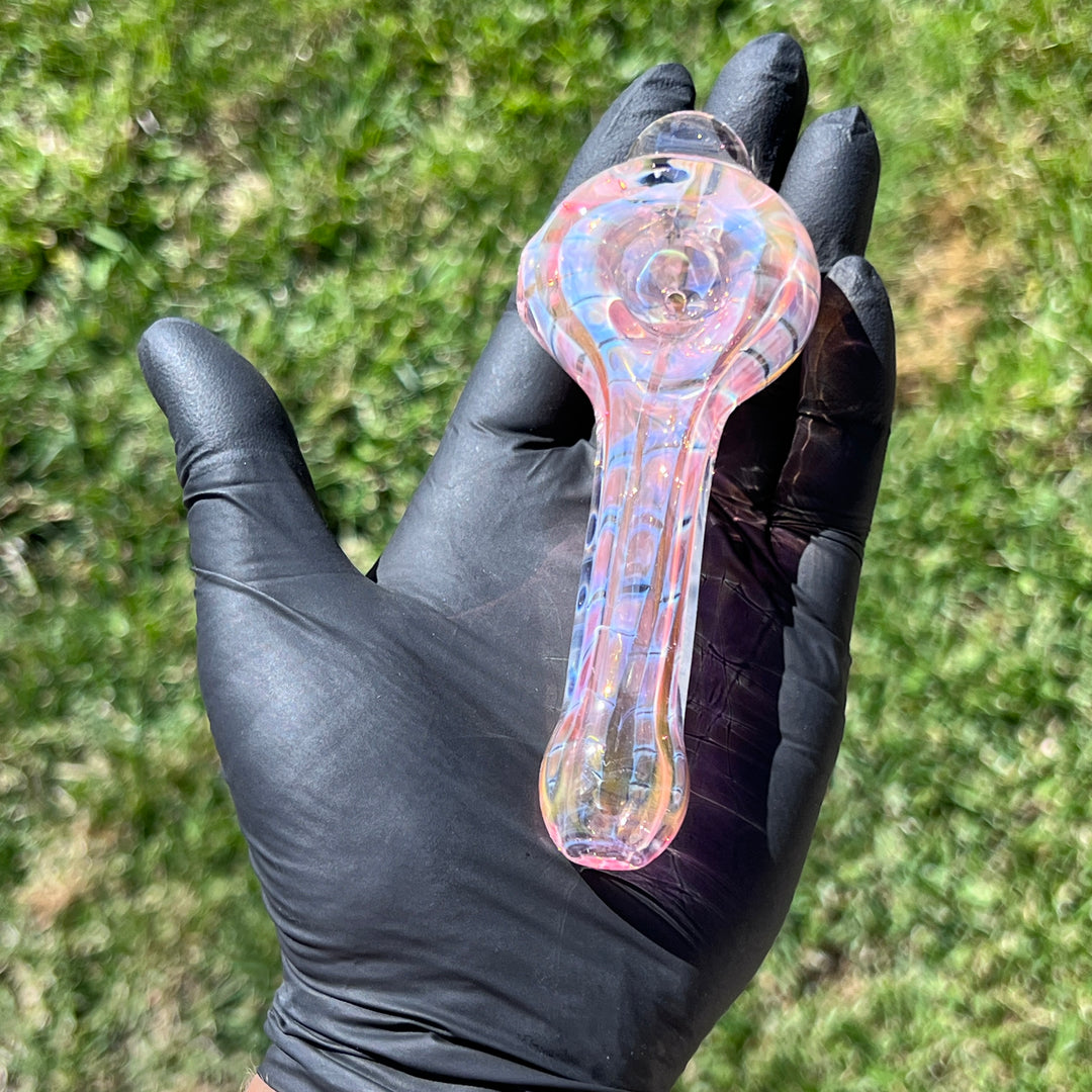 Coil I.O. Fumed Spoon Glass Pipe Schutz Glass   