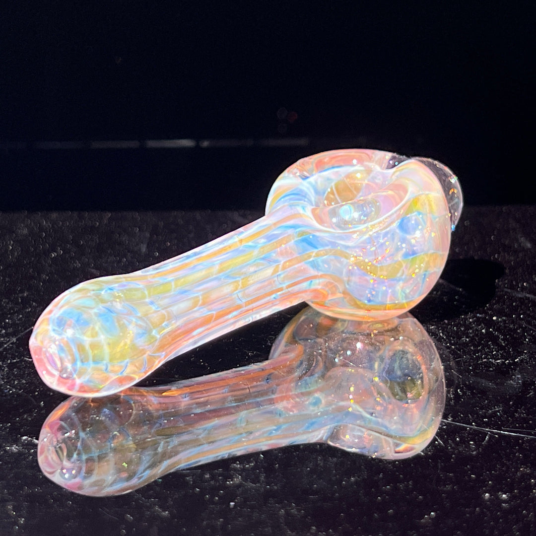 Coil I.O. Fumed Spoon Glass Pipe Schutz Glass   