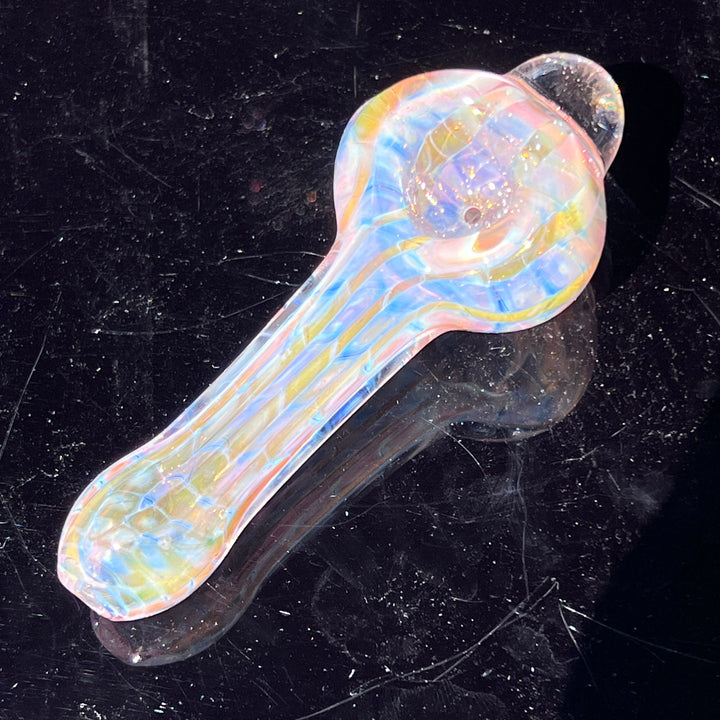 Coil I.O. Fumed Spoon Glass Pipe Schutz Glass   