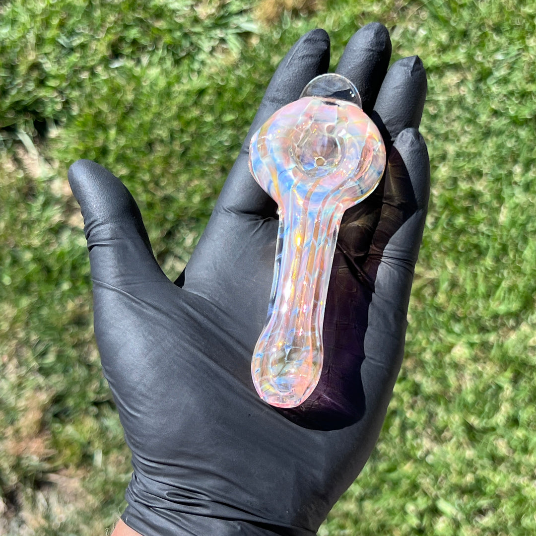 Coil I.O. Fumed Spoon Glass Pipe Schutz Glass   