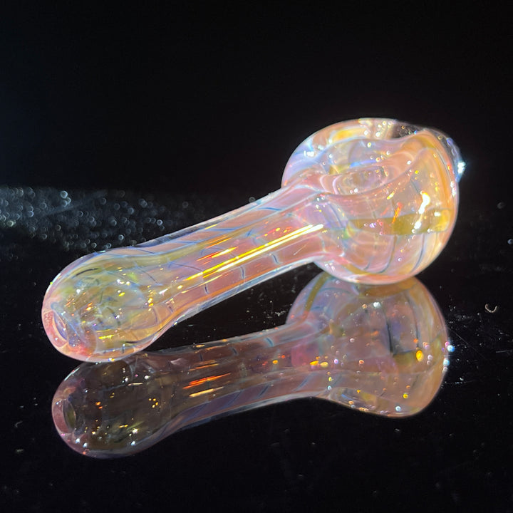 Coil I.O. Fumed Spoon Glass Pipe Schutz Glass   