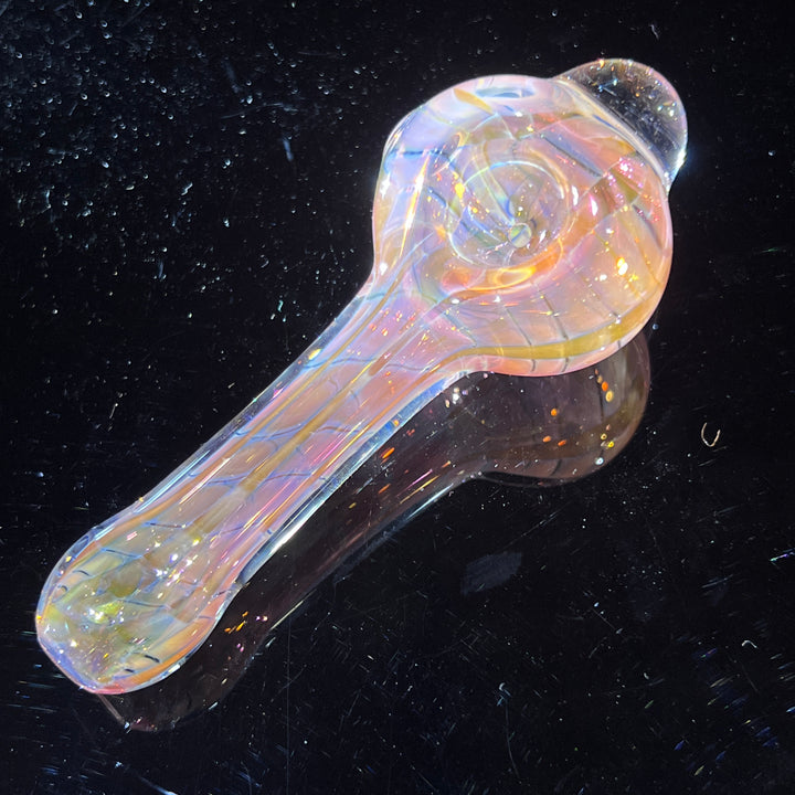 Coil I.O. Fumed Spoon Glass Pipe Schutz Glass   