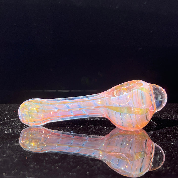 Coil I.O. Fumed Spoon Glass Pipe Schutz Glass   