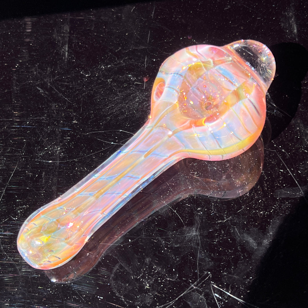 Coil I.O. Fumed Spoon Glass Pipe Schutz Glass   